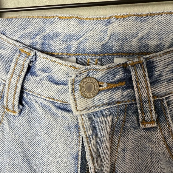 J. Galt Shanghai Womens Jeans Light Wash Cotton Denim Zipper Fly size M - Picture 7 of 10